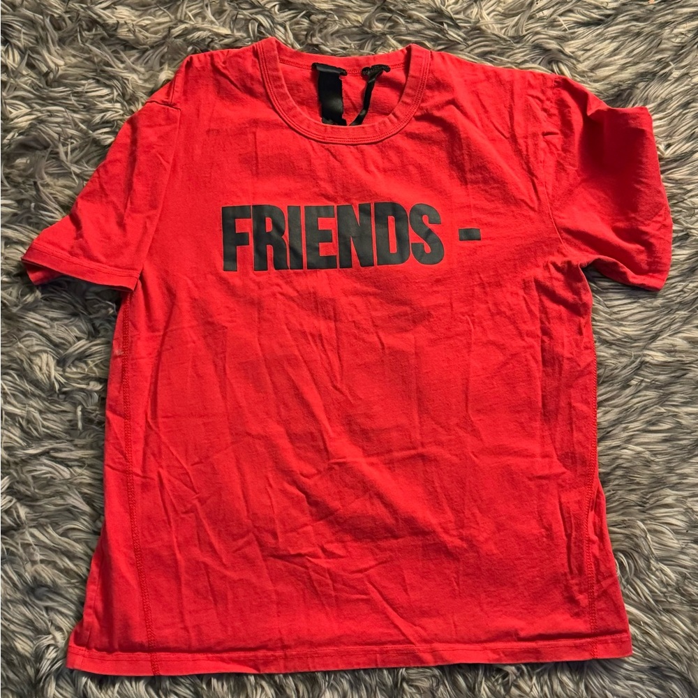Red VLONE V-LONE Shirt XL